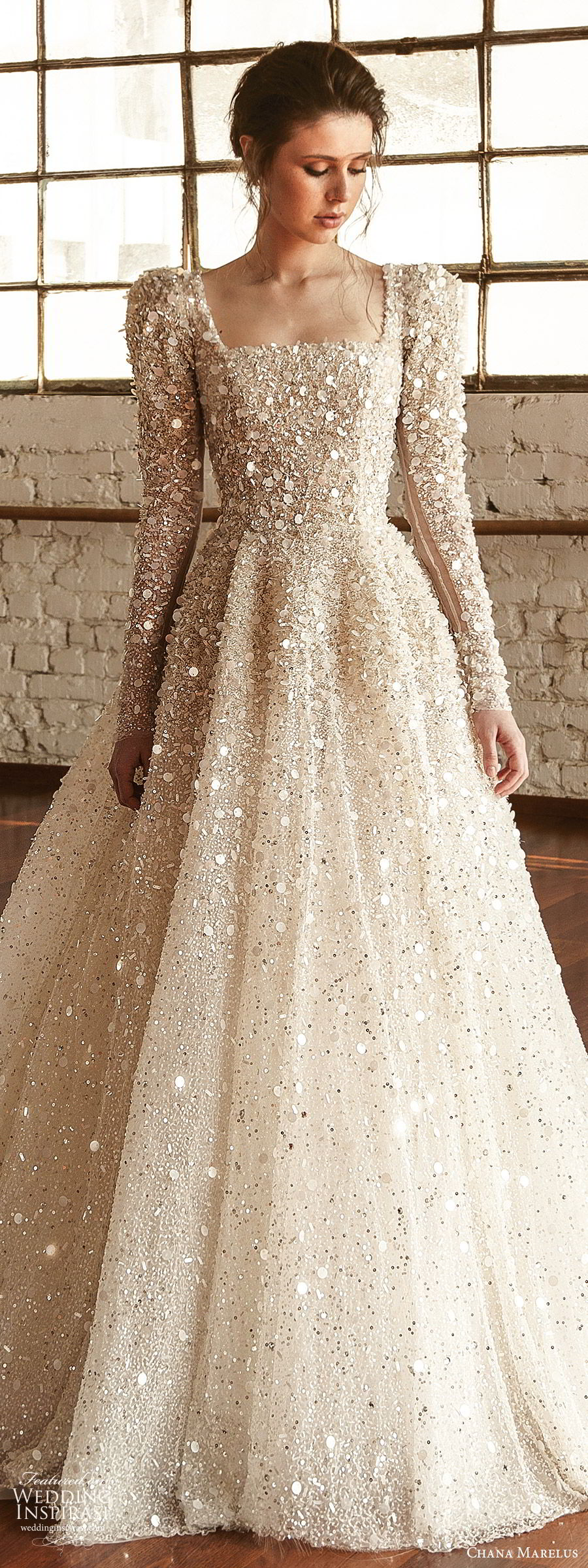 chana-marelus-fall-2019-bridal-long-puff-sleeves-square-straigh-across-neckline-fully-embellished-a-line-ball-gown-wedding-dress-1-glitzy-princess-romantic-cathedral-train-lv.jpg