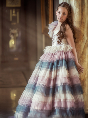 Ellie Inspired By AnnaTriant Couture Luxury Childern Couture Dress