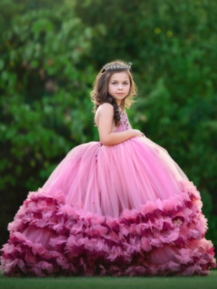 Callista Inspired By AnnaTriant Couture Luxury Childern Couture Dress 