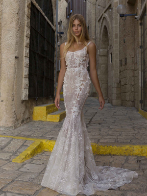21-P110 Bridal Dress Inspirated By PRIVÉE Of BERTA 2021 No.5 Collection