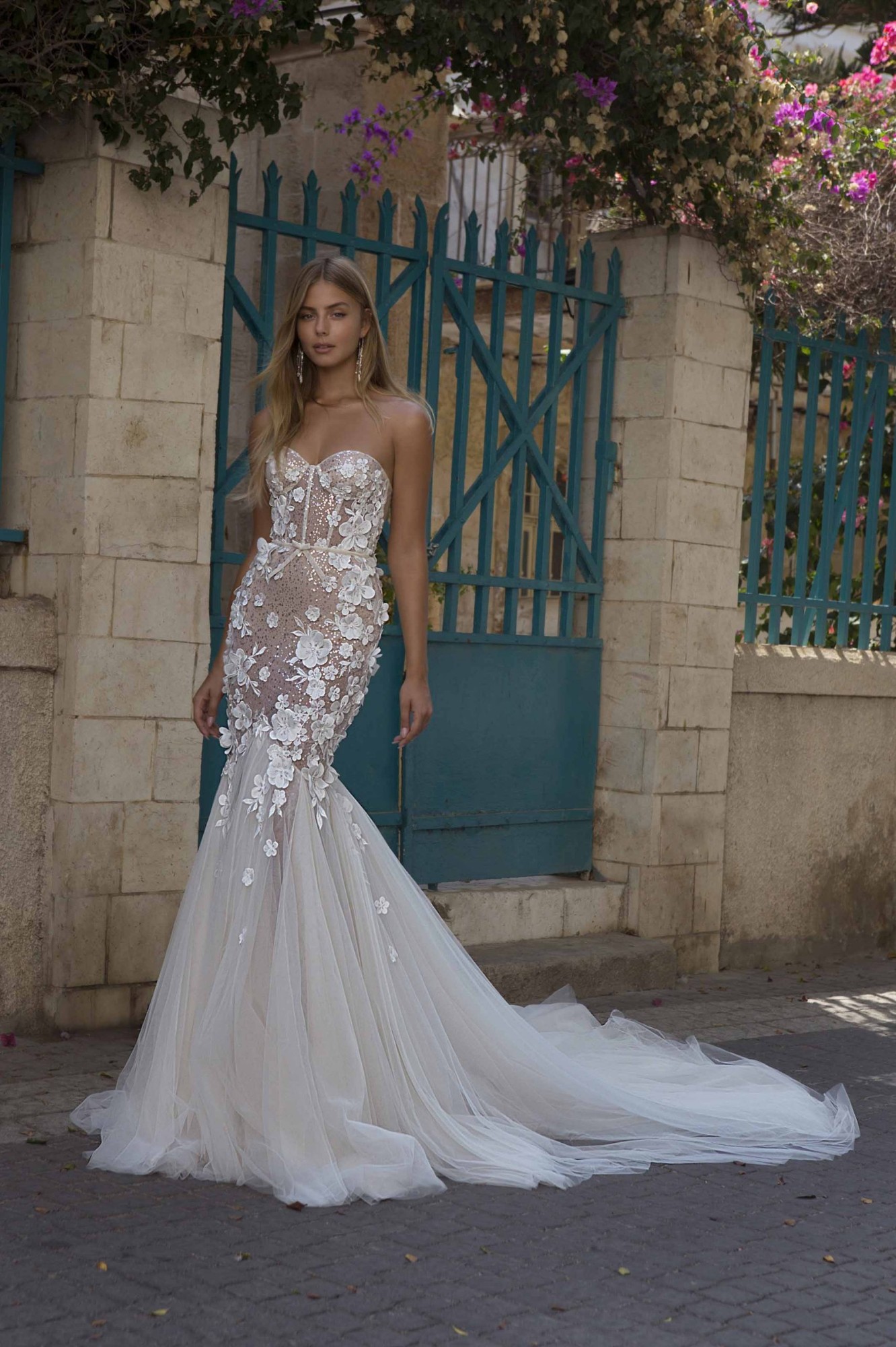 21-P105 Bridal Dress Inspirated By PRIVÉE Of BERTA 2021 No.5 Collection