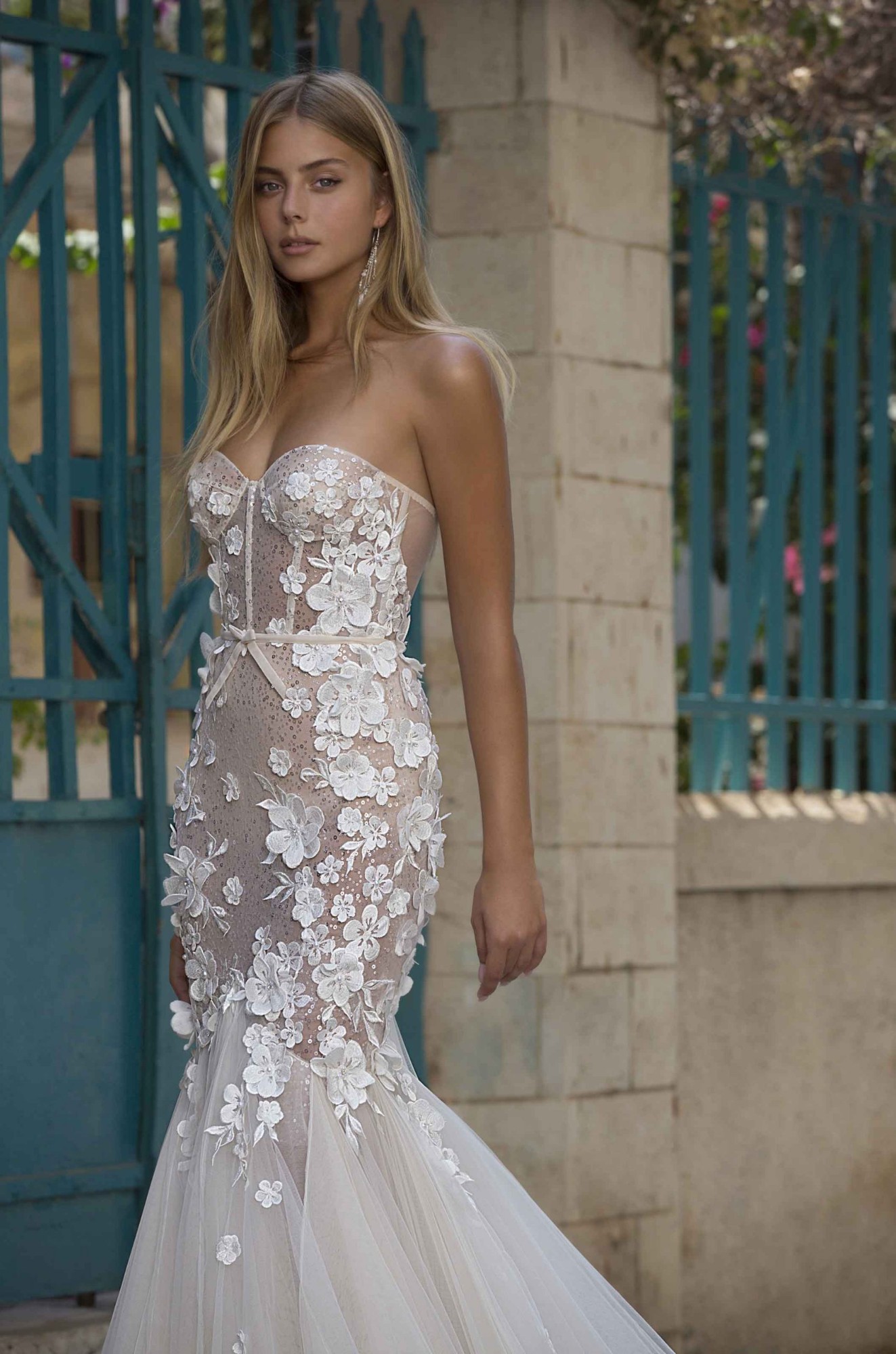 21-P105 Bridal Dress Inspirated By PRIVÉE Of BERTA 2021 No.5 Collection