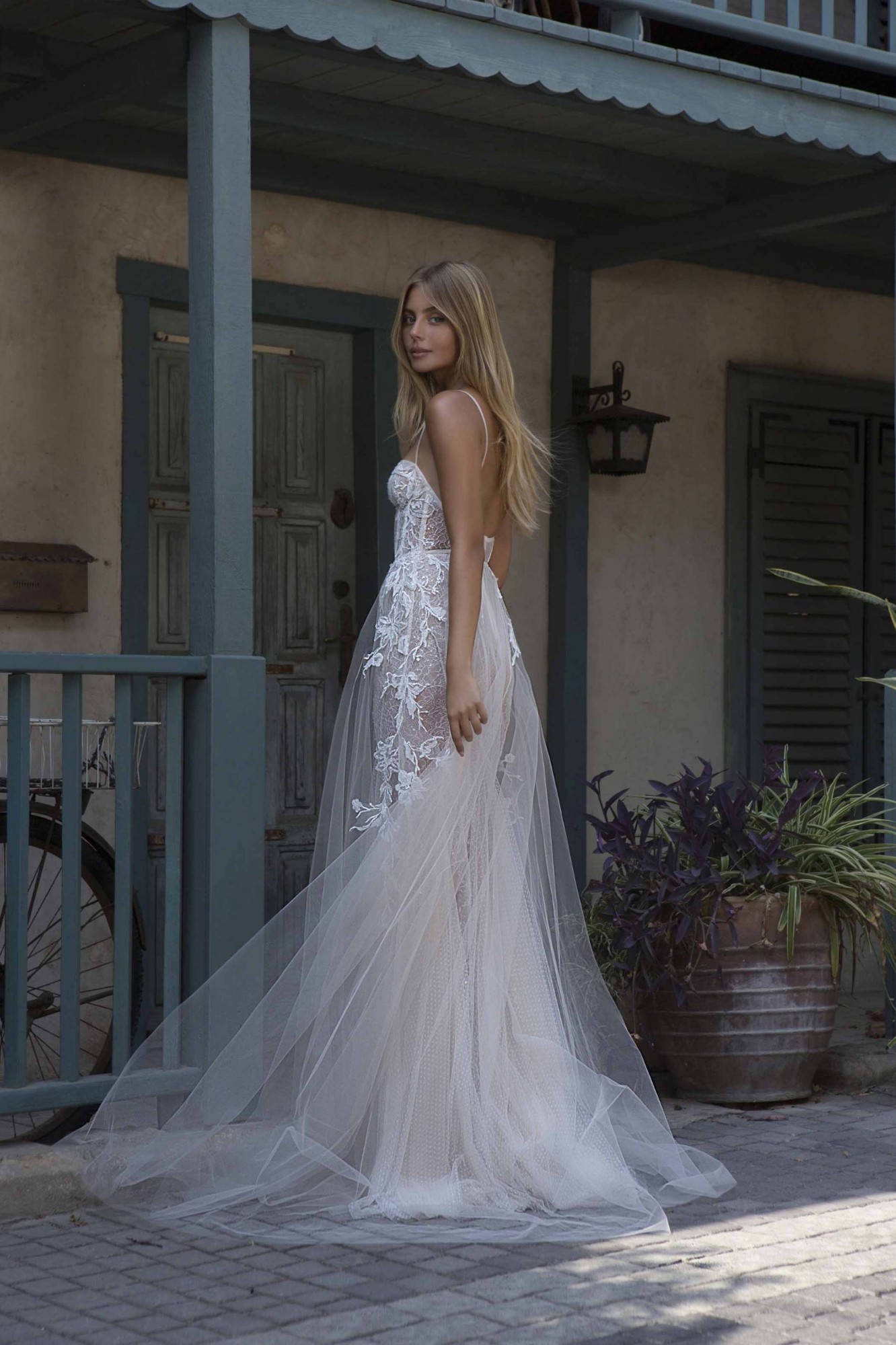 21-P104 Bridal Dress Inspirated By PRIVÉE Of BERTA 2021 No.5 Collection