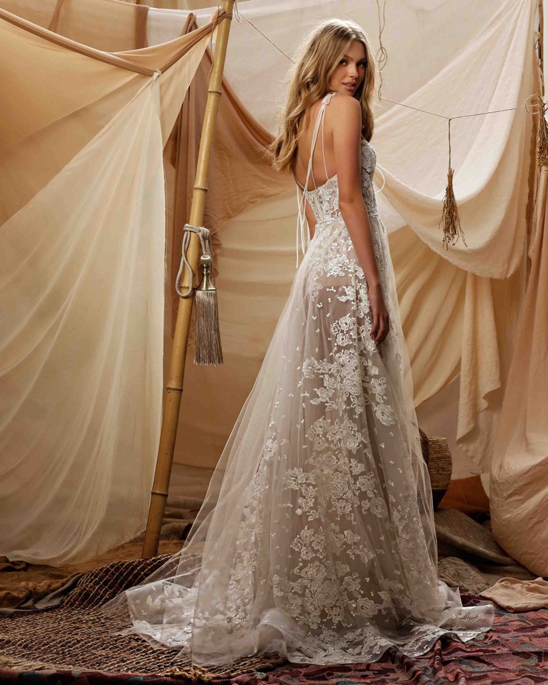 21-GABRIELA Bridal Dress Inspirated By Berta Muse2021 Desert Collection