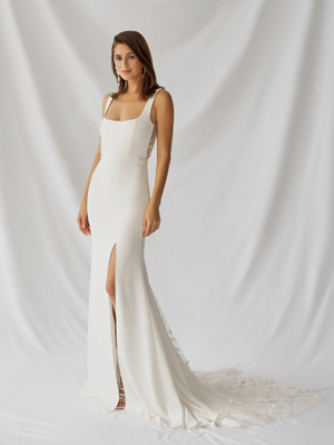Laurel Gown Inspirated By Botanica of Alexandra Grecco 2021 Bridal Collection