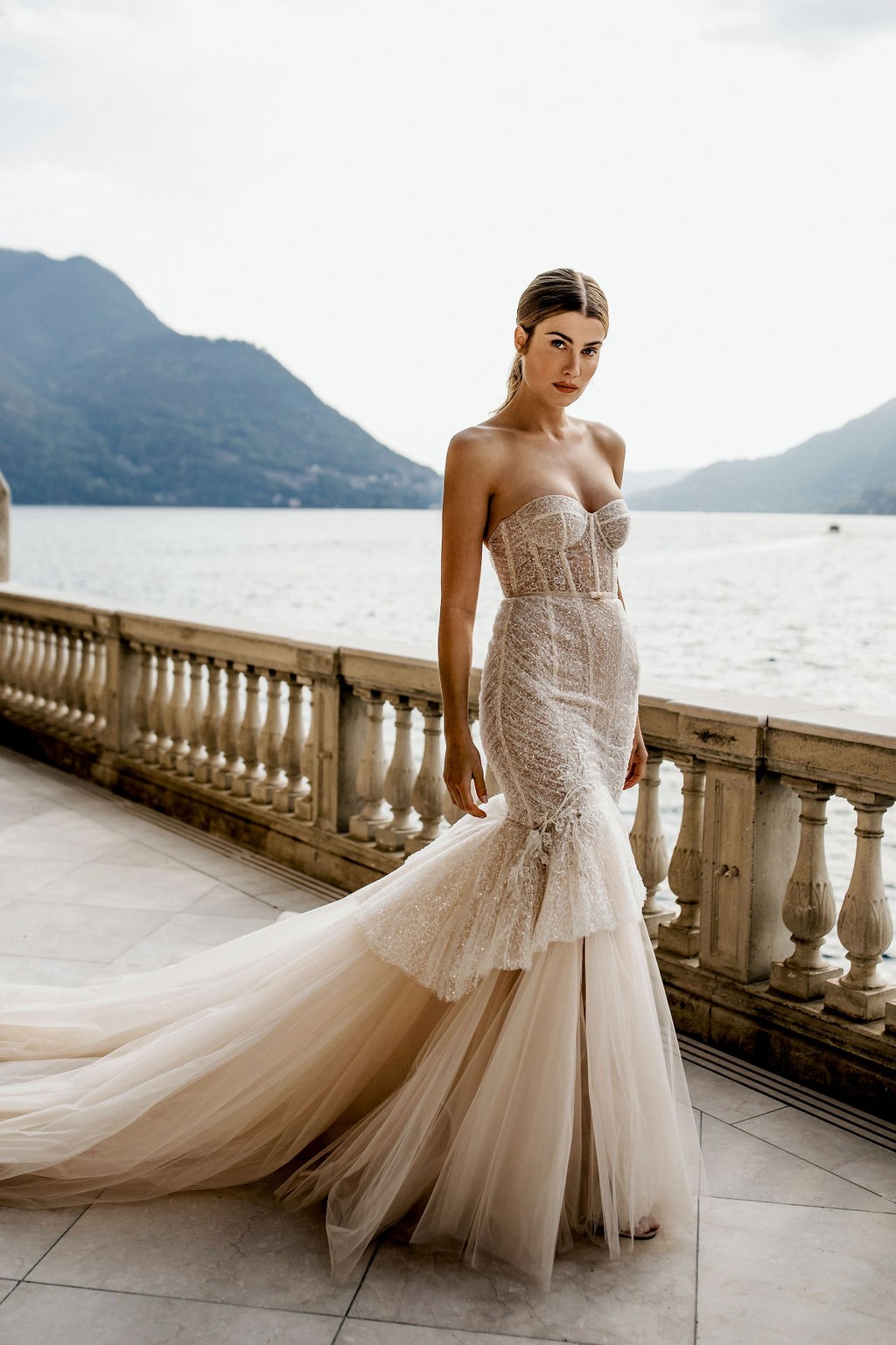 22-P08 Bridal Dress Inspired By Berta PRIVEE NO.6 2022