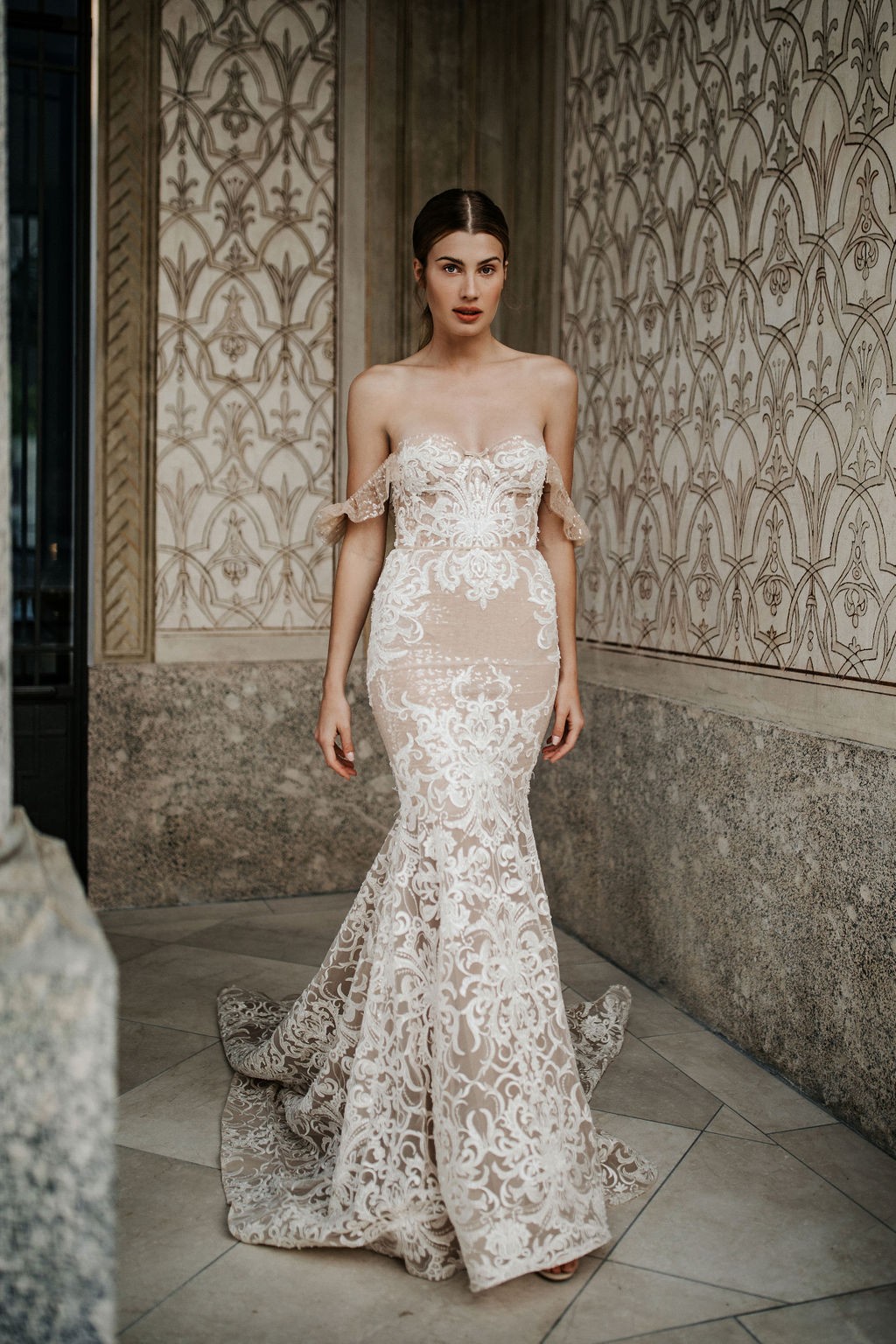 22-P05 Bridal Dress Inspired By Berta PRIVEE NO.6 2022