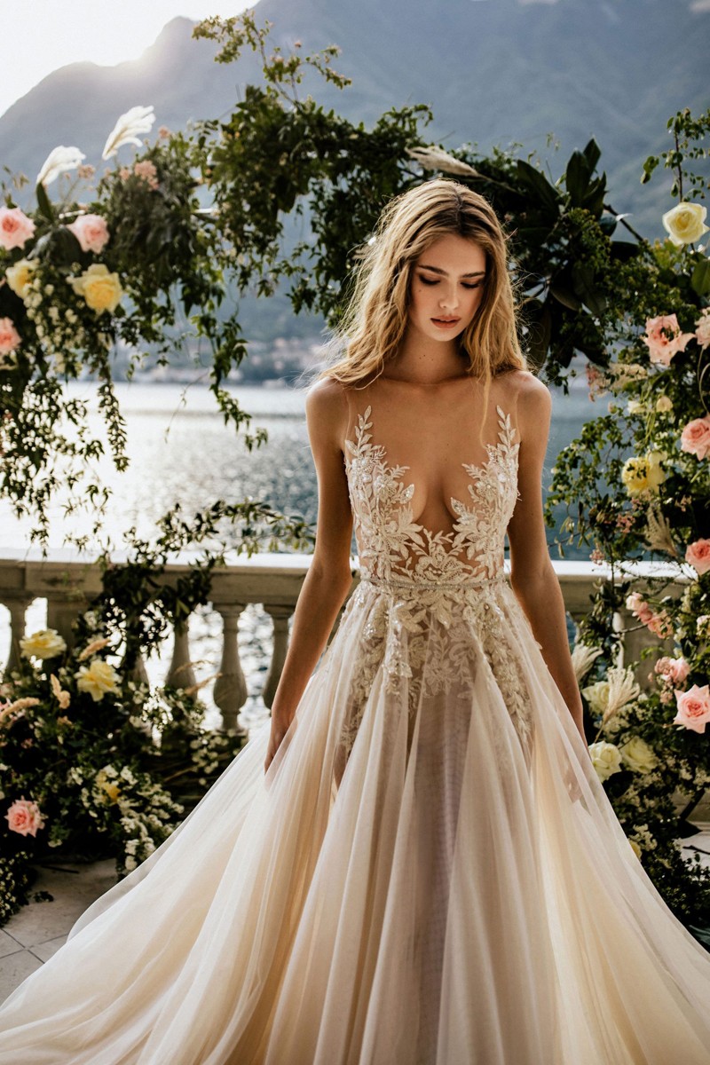 22-36 Bridal Dress Inspired By Berta MUSE 2022 Como Collection