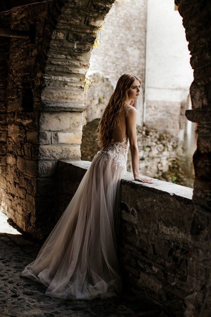 22-43 Bridal Dress Inspired By Berta MUSE 2022 Como Collection