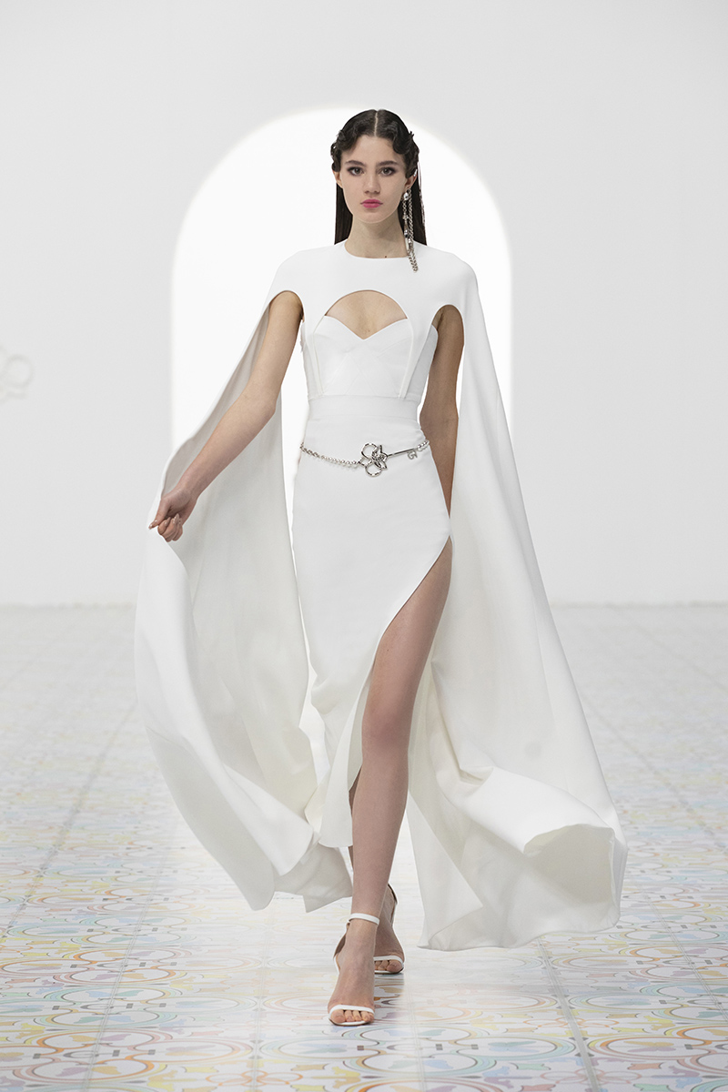 002 Inspired By Georges Hobeika Haute Couture Spring Summer 2022